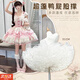 米囹裙撐lolita暴力無(wú)骨狗短撐日常半身裙飛天蓬蓬裙洛麗塔鴨屁股裙撐 35cm*6米裙擺長(cháng)-均碼