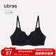 ubras【清倉特惠】軟支撐透氣花瓣杯聚攏防外擴無(wú)痕文胸罩內衣女 【涼感花瓣杯背勾】黑色 S 背心70A/B/C 背勾70A/B