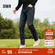 森馬（Semir）森柔牛仔牛仔褲男冬經(jīng)典復古通勤百搭103724124101A