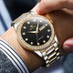 瑞士勞力士手表男士機械表高端鑲鉆防水夜光進(jìn)口金表十大品牌男表 R7003間金黑面-官方標配原裝進(jìn)口 41mm直徑