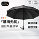 Euro SCHIRM EBERHARD GOBEL德國風(fēng)暴傘 戶(hù)外便攜 輕量加固加厚防風(fēng)男士晴雨兩用長(cháng)柄傘 W208 黑色