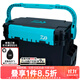 達億瓦（DAIWA）TB 新款硬式釣箱釣具箱釣魚(yú)工具箱 漁具箱漁具收納盒 路亞船釣海 TB4000黑藍（43.4x23.3x27.1cm