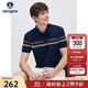 Navigare意大利小帆船男士POLO衫25夏季新品棉質(zhì)翻領(lǐng)體恤衫休閑通勤上衣男 海軍藍 XL