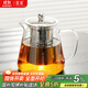 雅集茶壺304不銹鋼內膽三件式高硼硅耐高溫泡茶壺功夫茶壺750ml