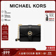 MICHAEL KORS禮物送女友輕奢MK女包GREENWICH單肩斜挎包鏈條包 小號 黑色