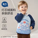 葆氏兒童畫(huà)畫(huà)圍裙燈芯絨長(cháng)袖罩衣吃飯寶寶秋冬款外穿防濺衣隔污A類(lèi)