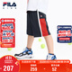 FILA斐樂(lè )兒童童裝短褲2025年夏季男小童針織五分褲
