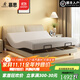 DeRUCCI HOME慕思大象耳朵多功能智能電動(dòng)床全自動(dòng)升降互不打擾雙人大床電動(dòng)床 頭層牛皮床體*1+歐肯三電機床*1 1800mm*2000mm