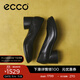 愛(ài)步（ECCO）單鞋女 一腳蹬包頭牛皮高跟鞋 雕塑奢華系列222493 黑色22249301001 36