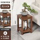 綠禾鑫中式實(shí)木花架落地式客廳陽(yáng)臺置物架多層收納花盆架擺件盆栽花臺架 全實(shí)木30*30高50