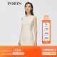 PORTS 寶姿秋冬新品女裝無(wú)袖中長(cháng)針織連衣裙ALM9D055NFQ078 粉色混色 L (8)