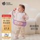 貝肽斯兒童罩衣嬰兒吃飯圍兜防臟男女寶寶長袖防污反穿圍裙 哈尼綿綿M