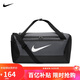 耐克NIKE男女通款斜挎包 BRSLA S DUFF 休閑包DM3976-068黑/灰 均碼