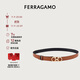 菲拉格慕（Ferragamo）女士GANCINI雙面可調式腰帶 0674487_C_85（禮物送女友）