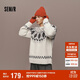 森馬（Semir）王安宇同款|毛衫男幻彩紗費爾島提花針織衫25冬毛衣109725107203