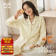 貓人情侶睡衣秋冬季保暖德絨羊毛蠶絲潤膚加絨加厚男女家居服25年新品