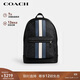 蔻馳（COACH）【官方直供】男士WEST經(jīng)典印花大號雙肩旅行包拼色CV922