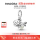 潘多拉（PANDORA）銀色亮閃閃吊飾夜光設計925銀動(dòng)物diy串珠高級生日禮物送女友 均碼