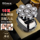 約克 八刀頭光頭神器剃光頭專(zhuān)用自刮自助剃頭發(fā)理發(fā)器電推剪電動(dòng)剃頭刀男士?jì)和蠊β识喙δ芴觏毜?八刀頭 標配【剃光頭/剃須兩用】