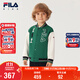 FILA斐樂(lè )兒童童裝外套2025年秋季男童小童休閑寬松排扣棒球服