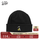 奧索卡戶(hù)外秋冬季針織帽男女同款 抓絨保暖帽 黑-301 均碼