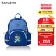新秀麗（Samsonite）男孩書(shū)包25年上新1-2年級小學(xué)生雙肩包兒童背包牽引繩游學(xué)包TU7