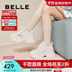 百麗（Belle）小海浪老爹鞋女商場(chǎng)款2025厚底休閑運動(dòng)鞋D2W1DAM5預售 米色 37 (235mm)