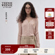 Teenie Weenie小熊女裝2025年秋季新款薄款chic空調衫氣質(zhì)針織開(kāi)衫 淺粉色 M
