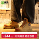 書(shū)外 BOOK EXTERNAL書(shū)外大黃靴2025冬季新款男女同穿時(shí)尚潮流增高保暖大黃工裝靴 馬丁靴黃色厚底【厚底內增高約5cm+2cm】 42 【男生建議拍大一碼】