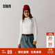 森馬（Semir）森柔毛衫|毛衣女基礎款高領(lǐng)緊身2024冬季純色套頭衫109724107011