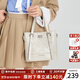 蔻一（Cnoles）包包女包2025斜挎包高級感奢品單肩手提包走心生日禮物送女朋友 米白-新款節日禮物送女生