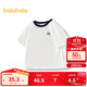 巴拉巴拉童裝T恤兒童短袖2024男童夏裝女童上衣簡(jiǎn)約百搭208224117224