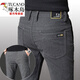 啄木鳥(niǎo)（TUCANO）秋冬休閑褲男韓版潮流修身小腳長(cháng)褲子直筒寬松青中年男士西褲 802灰色 33