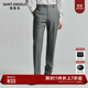 報喜鳥(niǎo)西褲男褲【ONE系列】秋季款男士時(shí)尚都市正裝西裝褲修身長(cháng)褲子男 灰湖綠凈色 175A -175/80  /褲腳未封邊 便裁剪