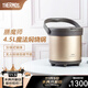 膳魔師（THERMOS）燜燒鍋真空不銹鋼燜燒鍋 免火燉鍋 保溫湯鍋4.5L TCRA-4500 金色