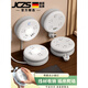 JCZS德國品質(zhì)公牛巨人圓形可收納插座多功能伸縮排插插線(xiàn)板USB插排 3插位【基礎款】0.9米-送爬墻貼