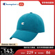 Champion美國冠軍鴨舌帽男女 簡(jiǎn)約休閑防曬時(shí)尚棒球帽 24FWA02 湖藍 均碼 