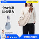 WAKYTU貓包外出便攜包單肩斜挎四季通用原創(chuàng  )設計貓狗寵物背包 米12斤內