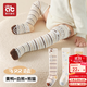 愛(ài)貝迪拉嬰幼兒長(cháng)筒襪春秋冬兒童地板襪室內防滑隔涼寶寶學(xué)步高筒過(guò)膝襪子 【毛圈款 A類(lèi)純棉 防滑不勒 7A抗菌】 黃鴨+白熊+熊貓 3雙 1-3歲 【建議腳長(cháng)12-14CM】