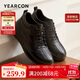 意爾康男鞋秋冬高幫舒適加絨棉鞋真皮商務(wù)運動(dòng)休閑鞋 59842W黑色42