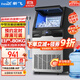 新飛（frestec）制冰機(jī)商用奶茶店小型55-400KG大型桶裝水制冰器KTV吧臺冰塊制作機(jī)自動制冰機(jī) 【自吸兩用款】50顆-產(chǎn)80KG-自來水+自吸桶