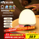 雷士（NVC）喂奶燈節日生日禮物夜燈多功能充電小夜燈嬰兒床頭燈時(shí)鐘顯示