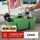 宜家（IKEA）TACKSTOD斯塔斯多辦公桌收納儲物盒置物架多功能桌上筆筒學(xué)生宿舍 淺綠