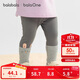 巴拉巴拉balaOne童裝兒童打底褲女寶寶褲子2025秋季彈力長(cháng)褲208325123003
