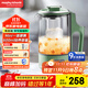 摩飛電器（Morphyrichards）養生壺便攜煮茶器燒水壺養生杯小型辦公室家用多功能煮茶壺一體熱水壺0.6L MR6086 綠