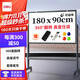 得力家用高端款180*90cmH型支架式白板 雙面書(shū)寫(xiě)可移動(dòng)升降兒童畫(huà)板/辦公會(huì )議白板黑板/寫(xiě)字板50094