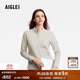 AIGLE【秋季新品】艾高搖粒絨半拉抓絨衣女士戶(hù)外保暖外套運動(dòng)休閑長(cháng)袖