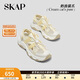 圣伽步（SKAP）涼鞋女士夏季厚底運動(dòng)包頭沙灘鞋
