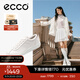愛(ài)步（ECCO）板鞋女 時(shí)尚潮流百搭簡(jiǎn)約輕盈系帶牛皮休閑鞋 柔酷220263 HL 白色22026301007 37