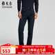 雅戈爾（YOUNGOR）休閑褲男商務(wù)休閑牛仔褲混紡面料休閑風(fēng)商場(chǎng)同款 灰藍YCXZ335639HWA 38 180/94A